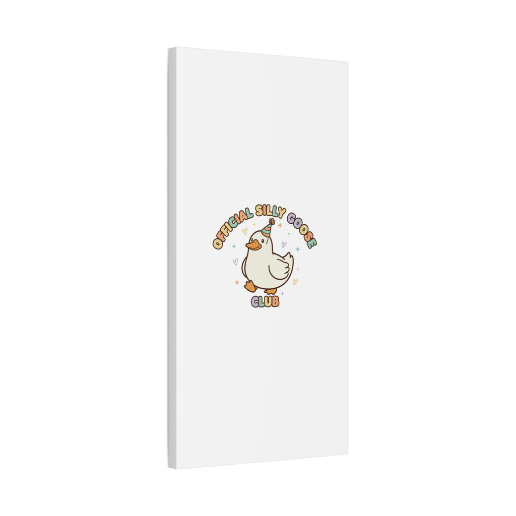 Silly Goose Club Canvas | wholesome meme, cute animal pun