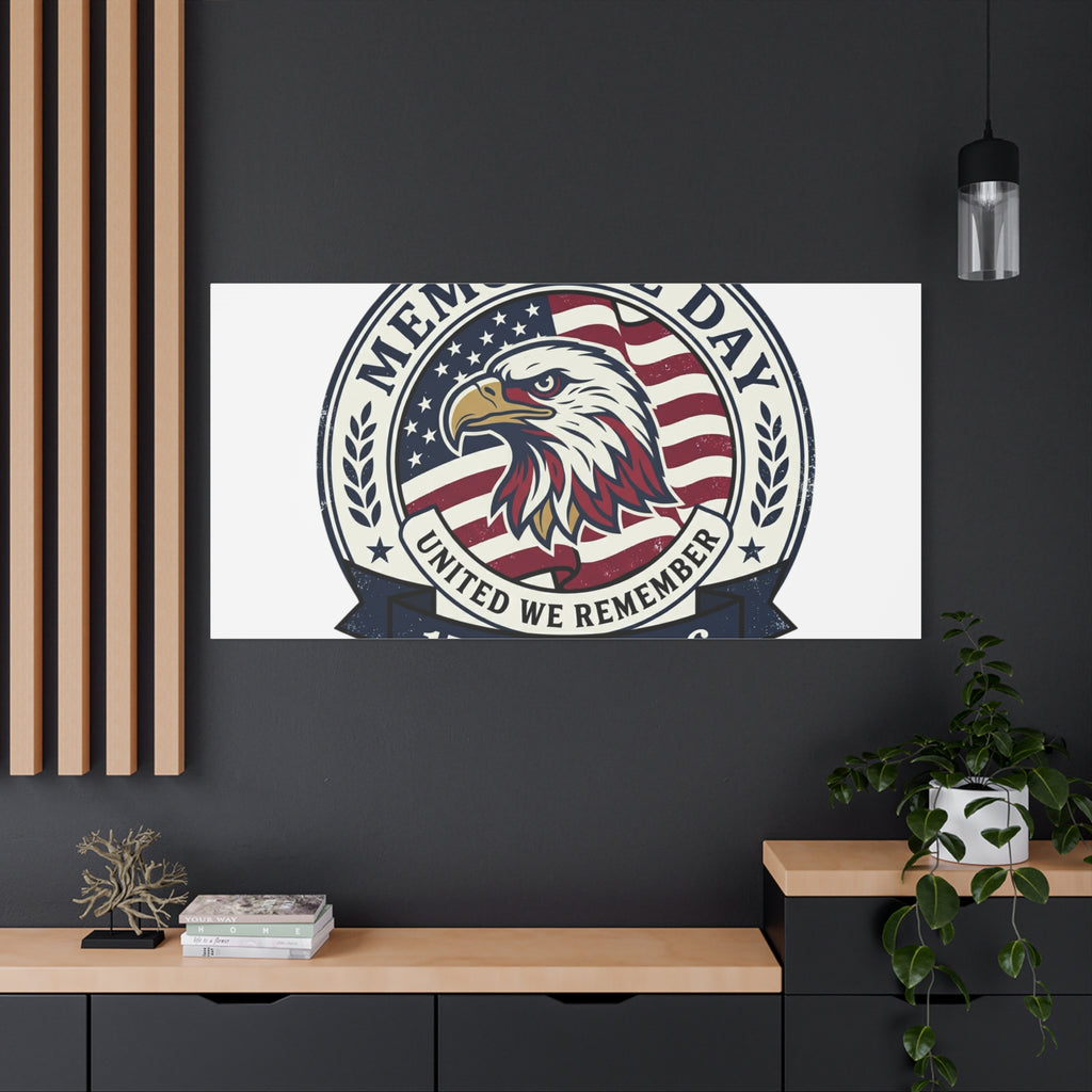 Memorial Day 1776-2026 Canvas | USA 250, vintage distressed patriotic