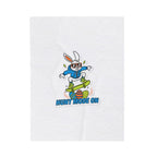 Hunt Mode On Bunny Skateboard Blanket | Boys Easter, Egg Hunter Graphic