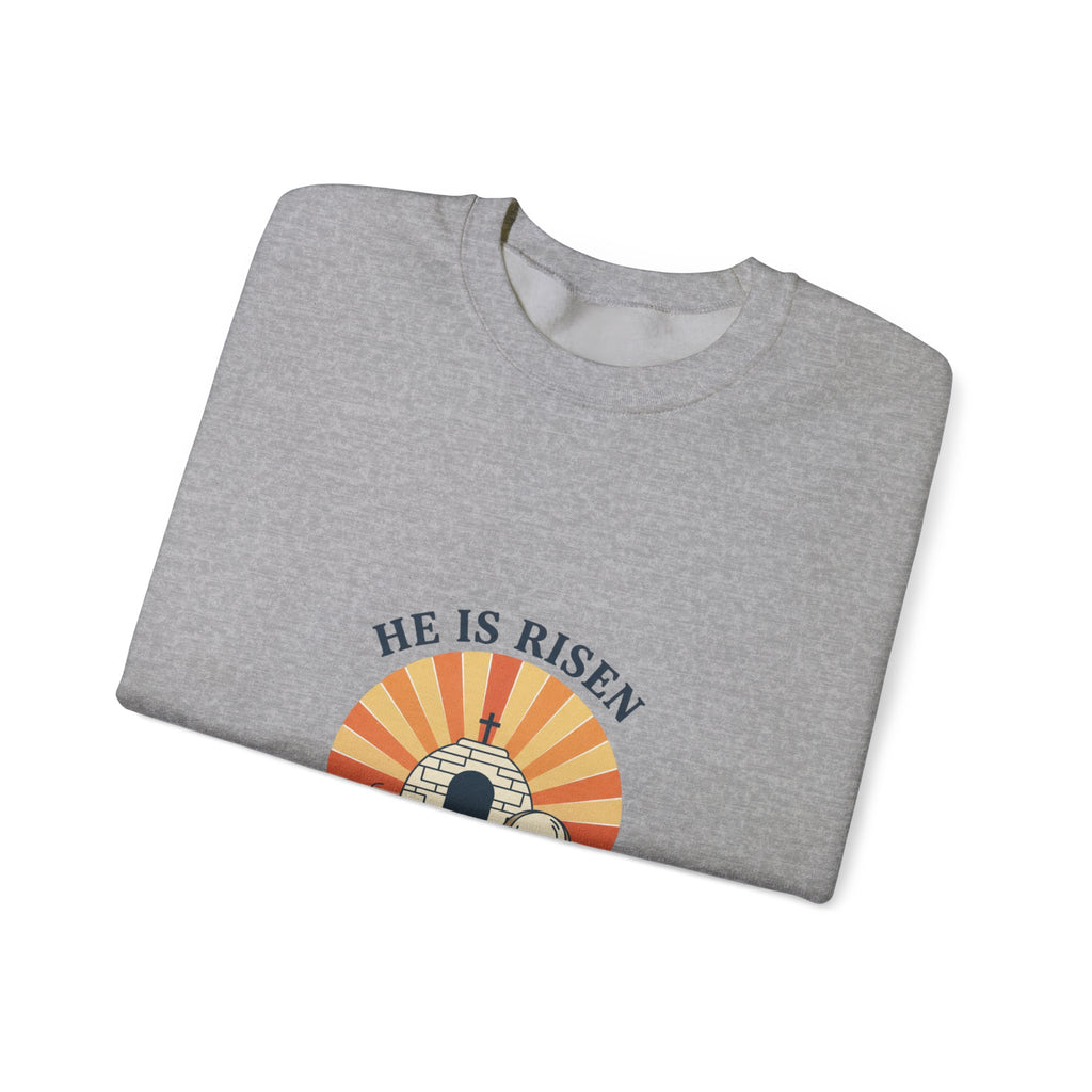 He Is Risen I'm Still Waking Up Sweatshirt | Christian Easter shirt, faith-based humor