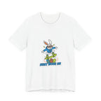 Hunt Mode On Bunny Skateboard Tee | boys Easter shirt, egg hunter