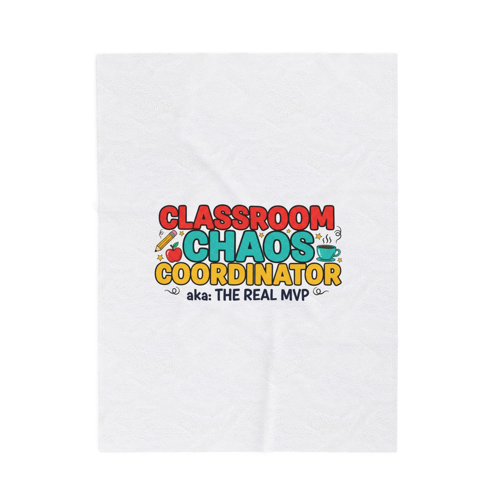 Classroom Chaos Coordinator Blanket | Teacher Appreciation, Teacher Life
