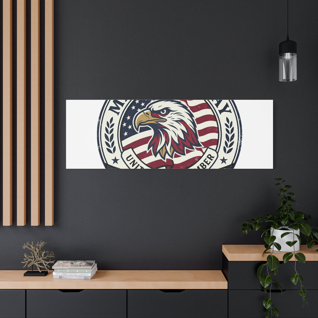 Memorial Day 1776-2026 Canvas | USA 250, vintage distressed patriotic