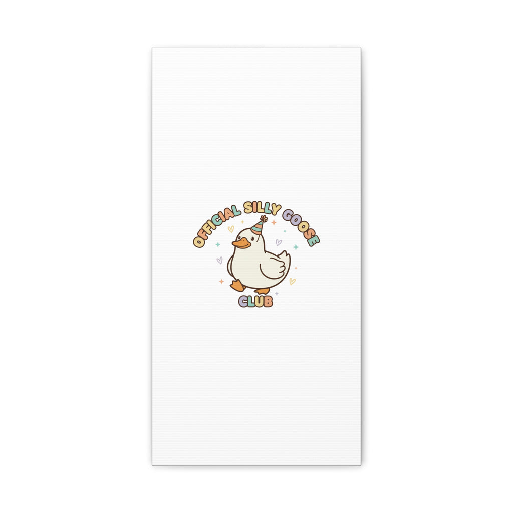 Silly Goose Club Canvas | wholesome meme, cute animal pun