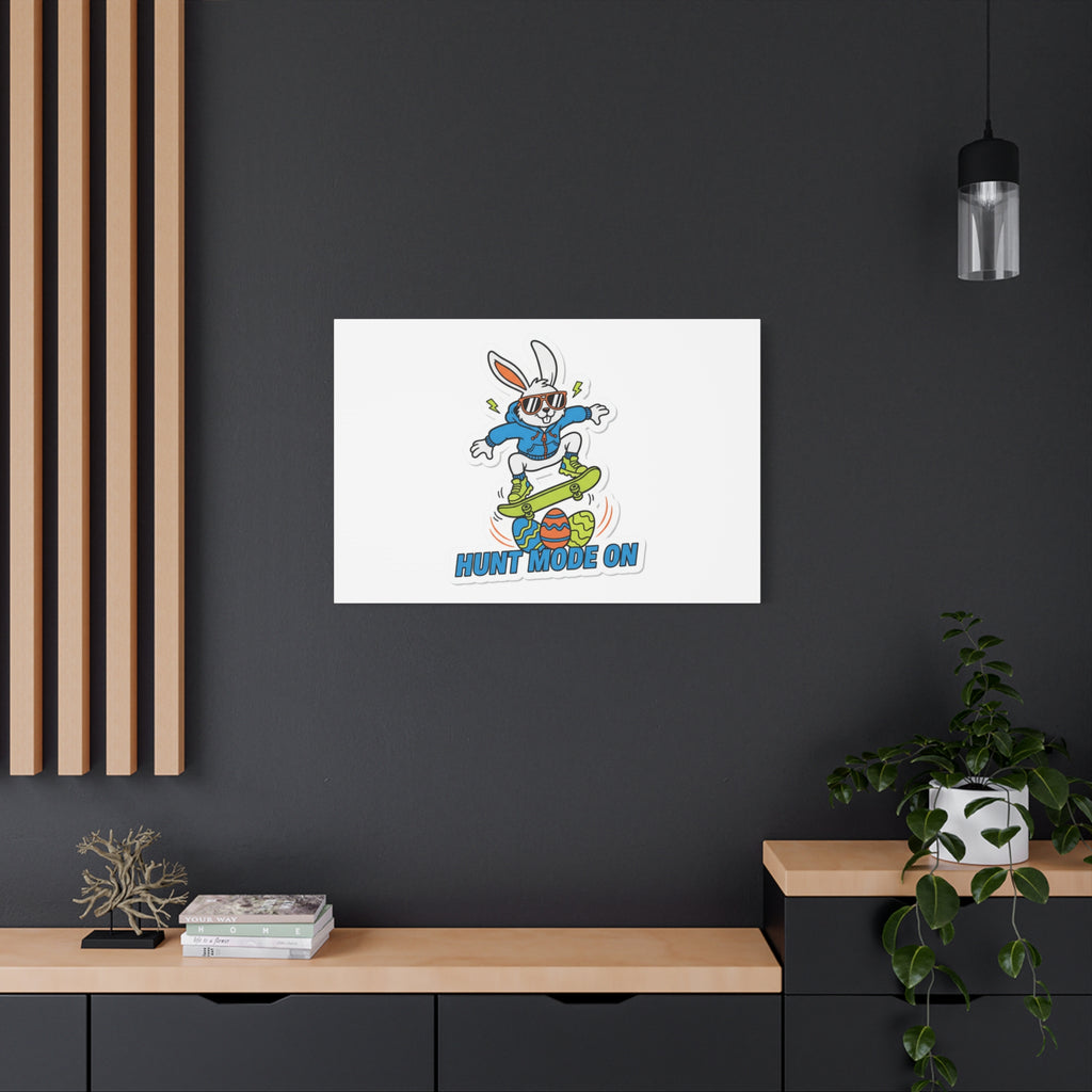 Hunt Mode On Easter Graphic Canvas | boys Easter, egg hunter