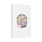 No Bunny Loves You Like Jesus Canvas | Easter Christian, Church Humor, Pastel Retro