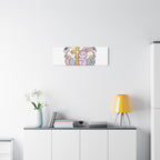 No Bunny Loves You Like Jesus Canvas | Easter Christian, Church Humor, Pastel Retro