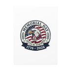 Memorial Day 1776-2026 Canvas | USA 250, vintage distressed patriotic