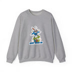 Egg Hunter Skate Bunny Sweatshirt | boys Easter shirt, dinosaur egg, camo Easter