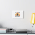 He Is Risen I'm Still Waking Up Canvas | Easter Christian Humor