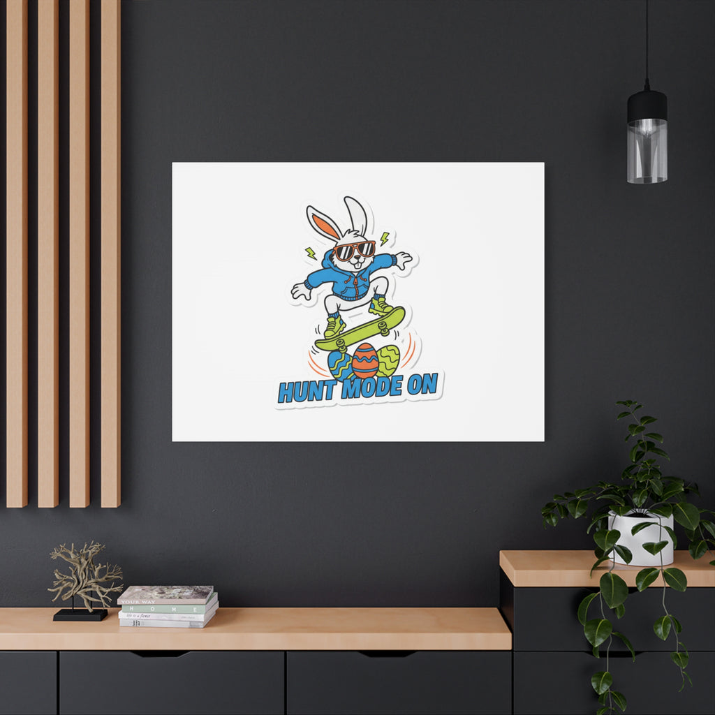 Hunt Mode On Easter Graphic Canvas | boys Easter, egg hunter