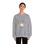 Silly Goose Club Crewneck Sweatshirt | wholesome meme, cute animal pun