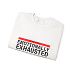 Emotionally Exhausted, Financially Out of Service Sweatshirt | cost of living crisis, budget humor