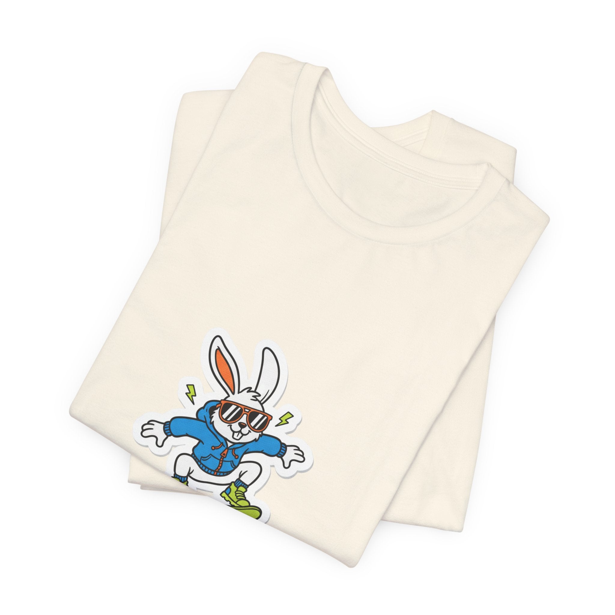Hunt Mode On Bunny Skateboard Tee | boys Easter shirt, egg hunter