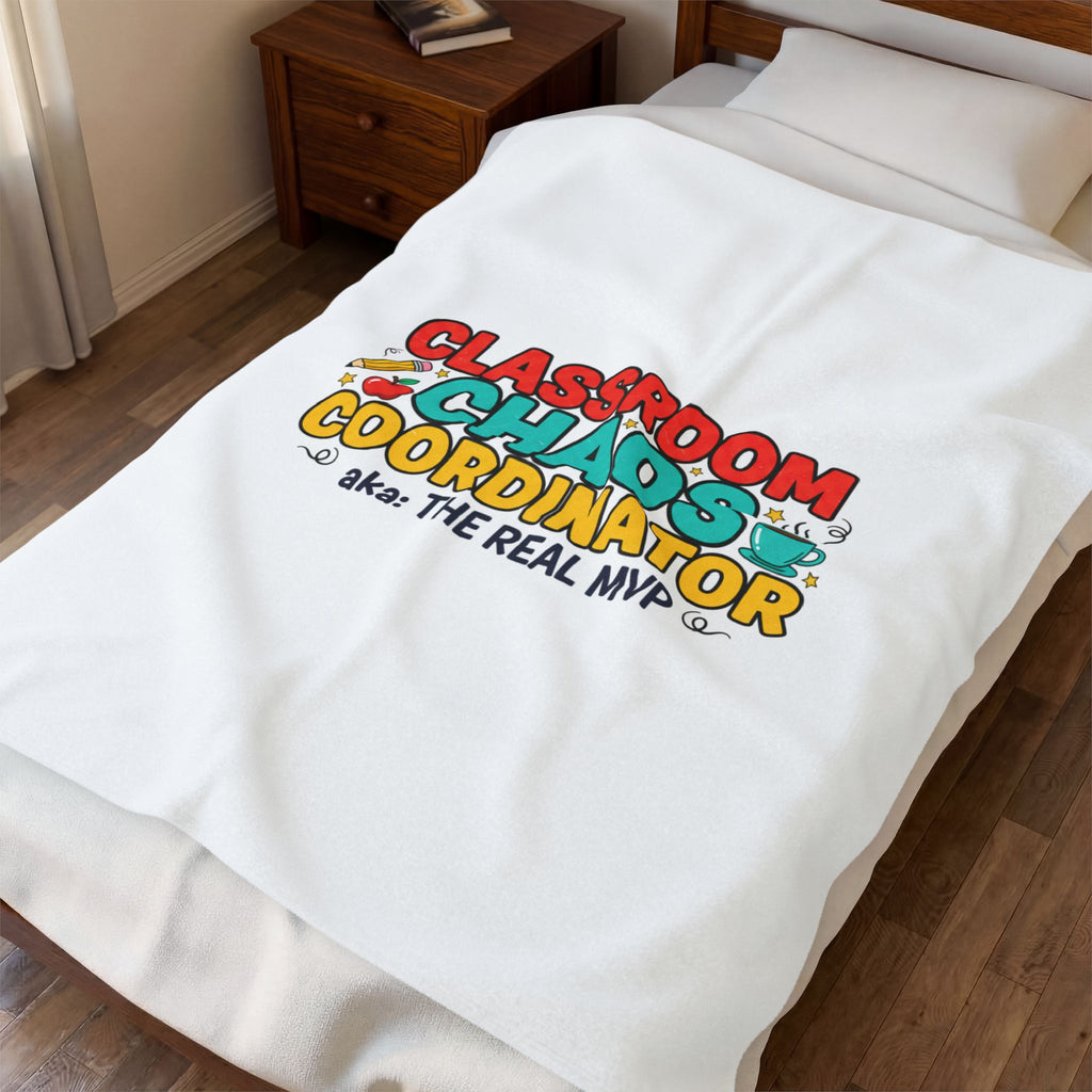 Classroom Chaos Coordinator Blanket | Teacher Appreciation, Teacher Life