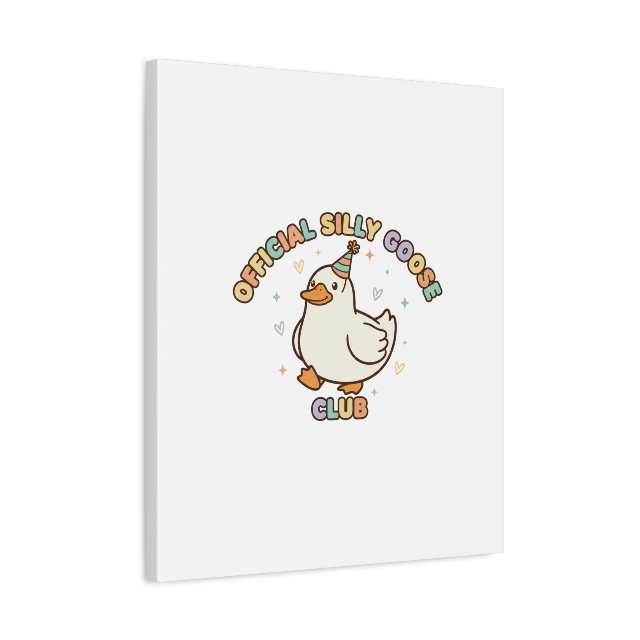 Silly Goose Club Canvas | wholesome meme, cute animal pun