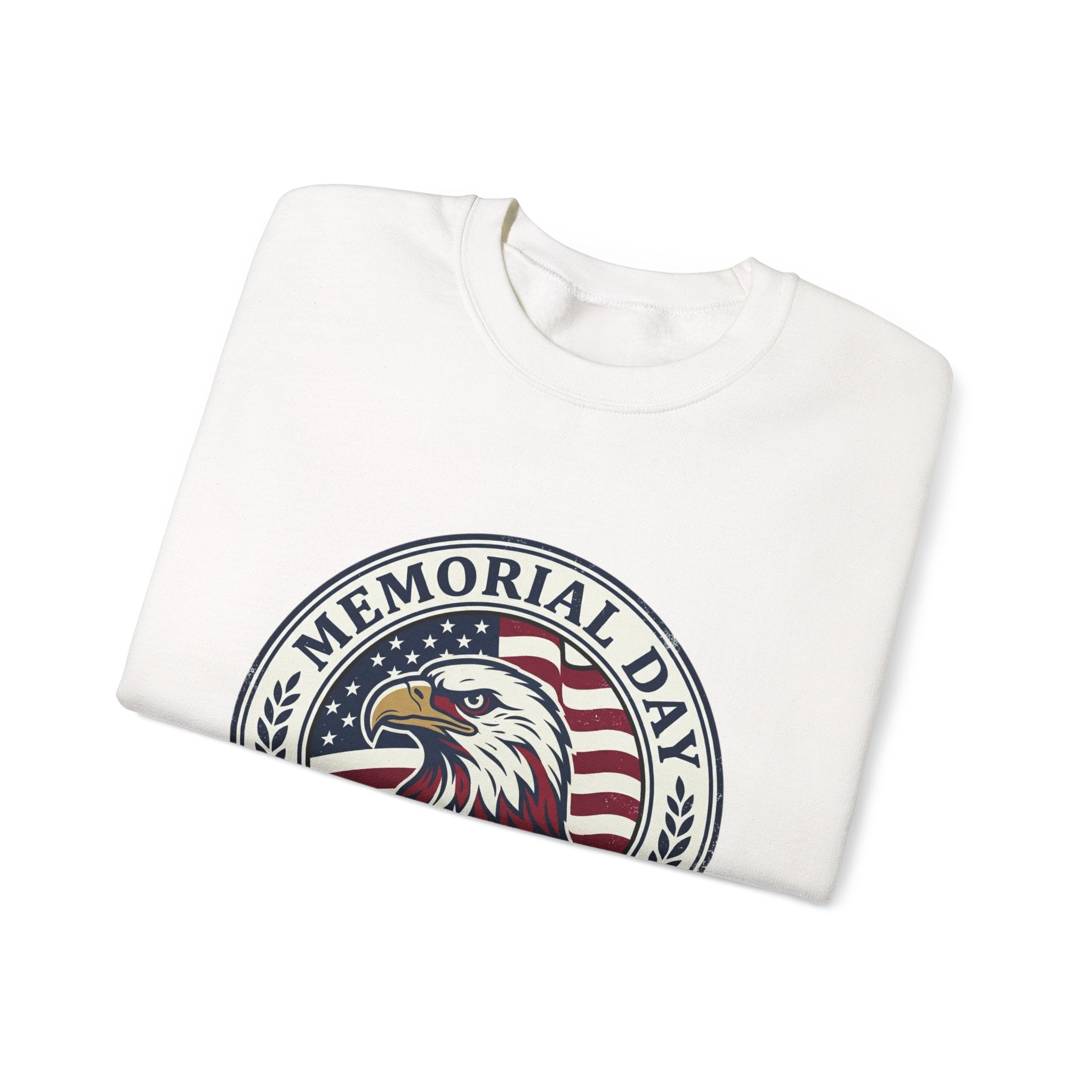 Memorial Day 1776–2026 Eagle Emblem Sweatshirt | USA 250, vintage distressed