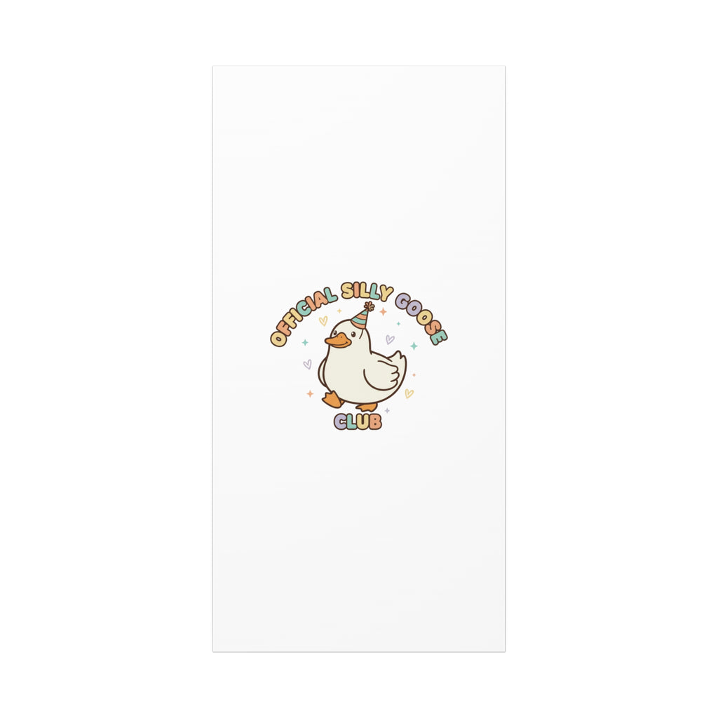 Silly Goose Club Canvas | wholesome meme, cute animal pun