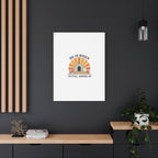 He Is Risen I'm Still Waking Up Canvas | Easter Christian Humor