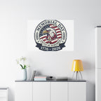 Memorial Day 1776-2026 Canvas | USA 250, vintage distressed patriotic
