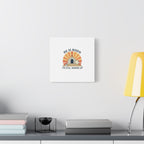 He Is Risen I'm Still Waking Up Canvas | Easter Christian Humor