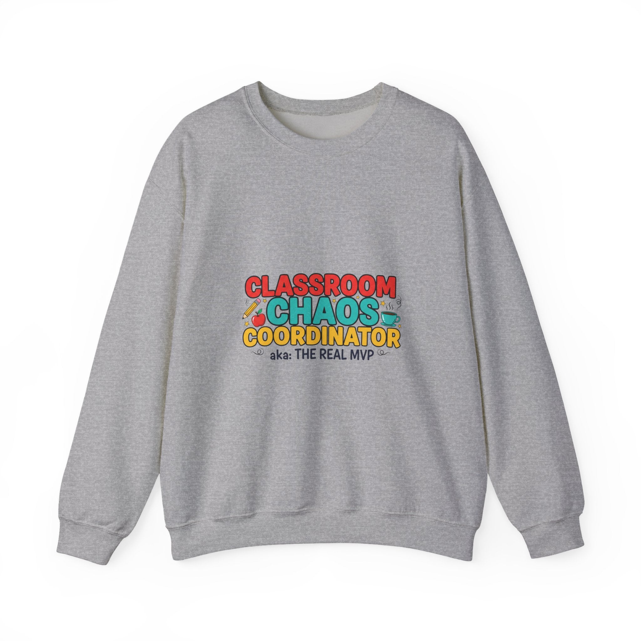 Classroom Chaos Coordinator Crewneck Sweatshirt | teacher appreciation, teacher life