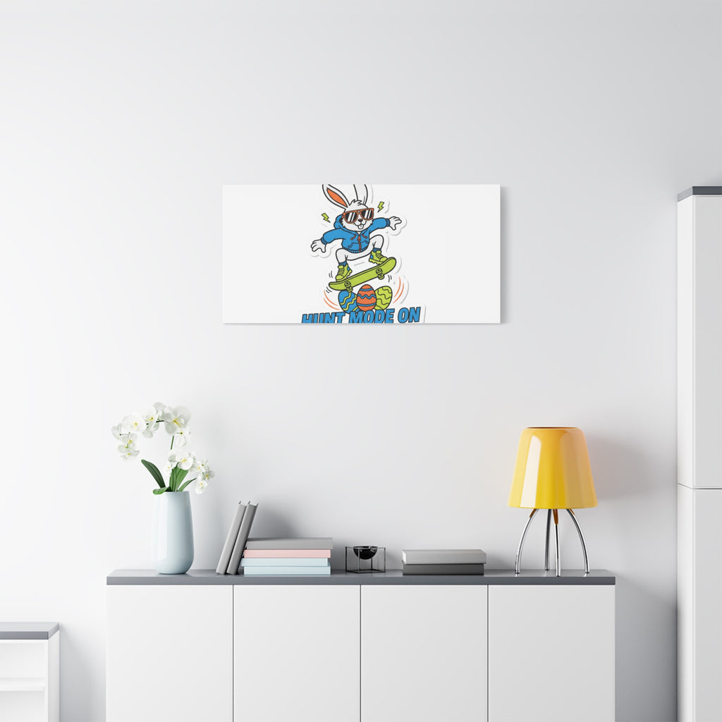 Hunt Mode On Easter Graphic Canvas | boys Easter, egg hunter