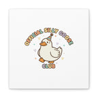Silly Goose Club Canvas | wholesome meme, cute animal pun