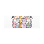 No Bunny Loves You Like Jesus Canvas | Easter Christian, Church Humor, Pastel Retro