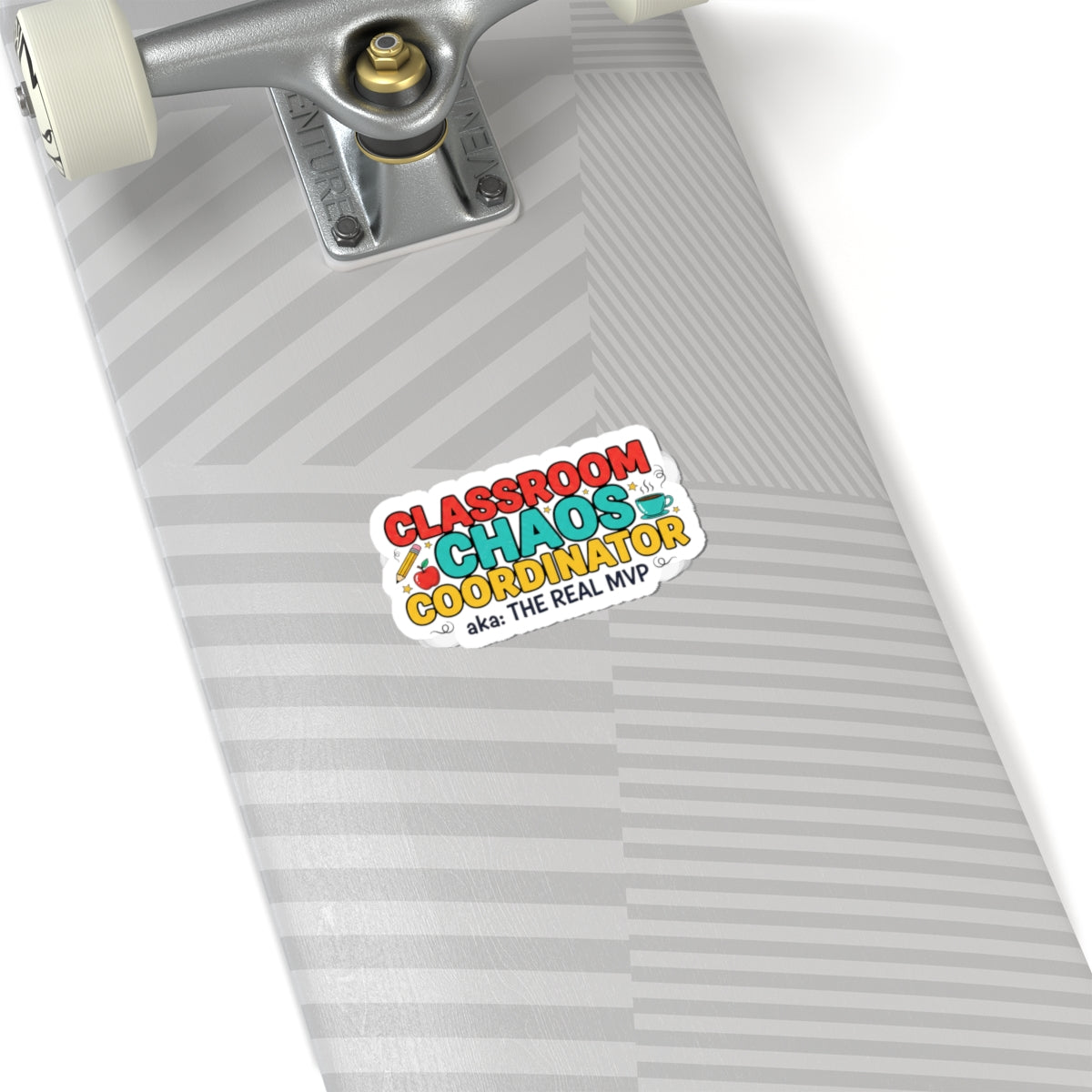 Teacher Appreciation Kiss-Cut Stickers — "Thank You, Teacher" Pack