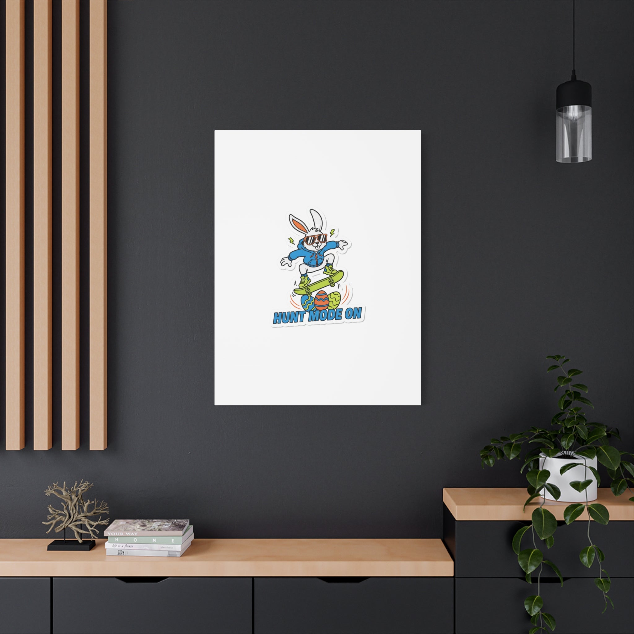 Hunt Mode On Easter Graphic Canvas | boys Easter, egg hunter