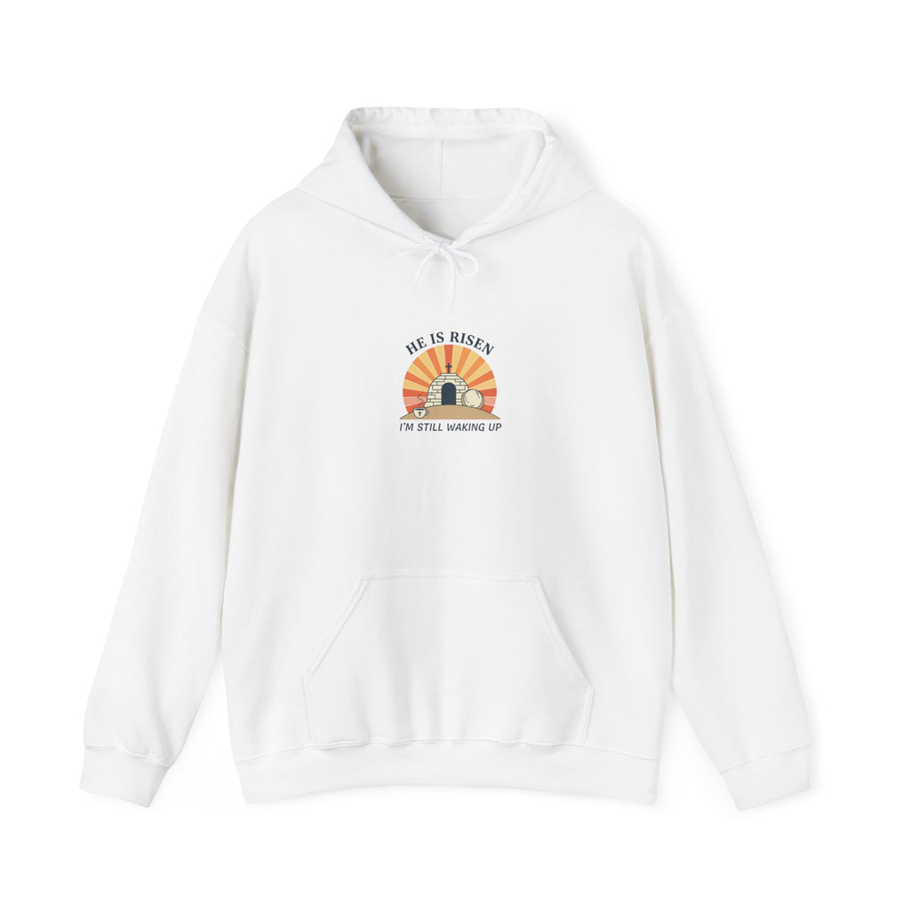 He Is Risen Sunrise Hoodie | Christian Easter Shirt, Faith-Based Humor