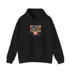 My Brain Has Left The Chat Hoodie | mental health humor, retro wavy text