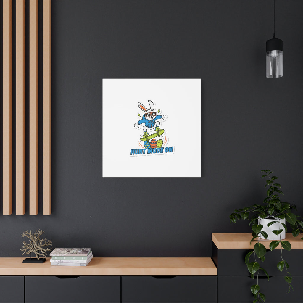 Hunt Mode On Easter Graphic Canvas | boys Easter, egg hunter
