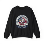 Memorial Day 1776–2026 Eagle Emblem Sweatshirt | USA 250, vintage distressed