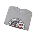 Memorial Day 1776–2026 Eagle Emblem Sweatshirt | USA 250, vintage distressed