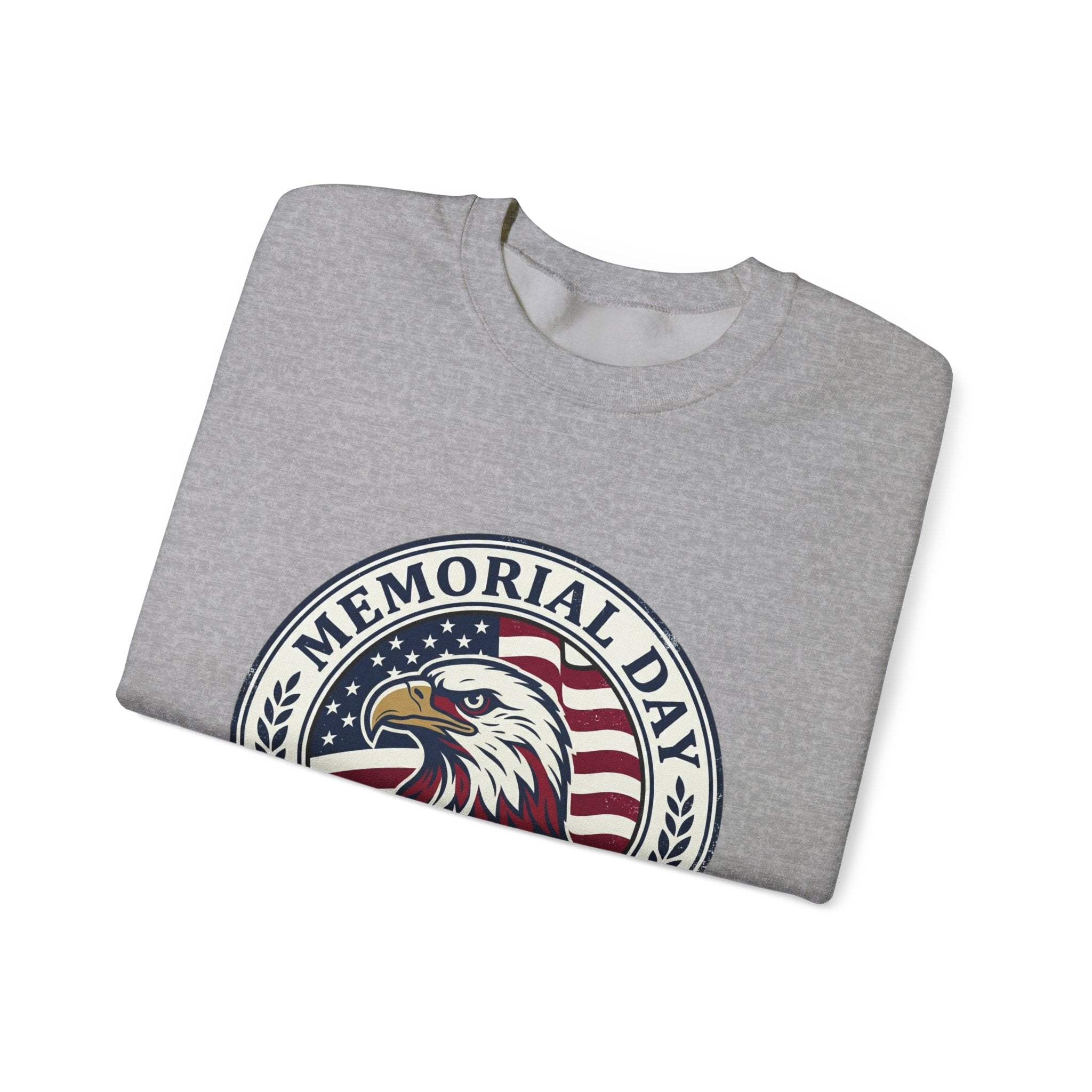 Memorial Day 1776–2026 Eagle Emblem Sweatshirt | USA 250, vintage distressed