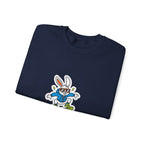 Egg Hunter Skate Bunny Sweatshirt | boys Easter shirt, dinosaur egg, camo Easter