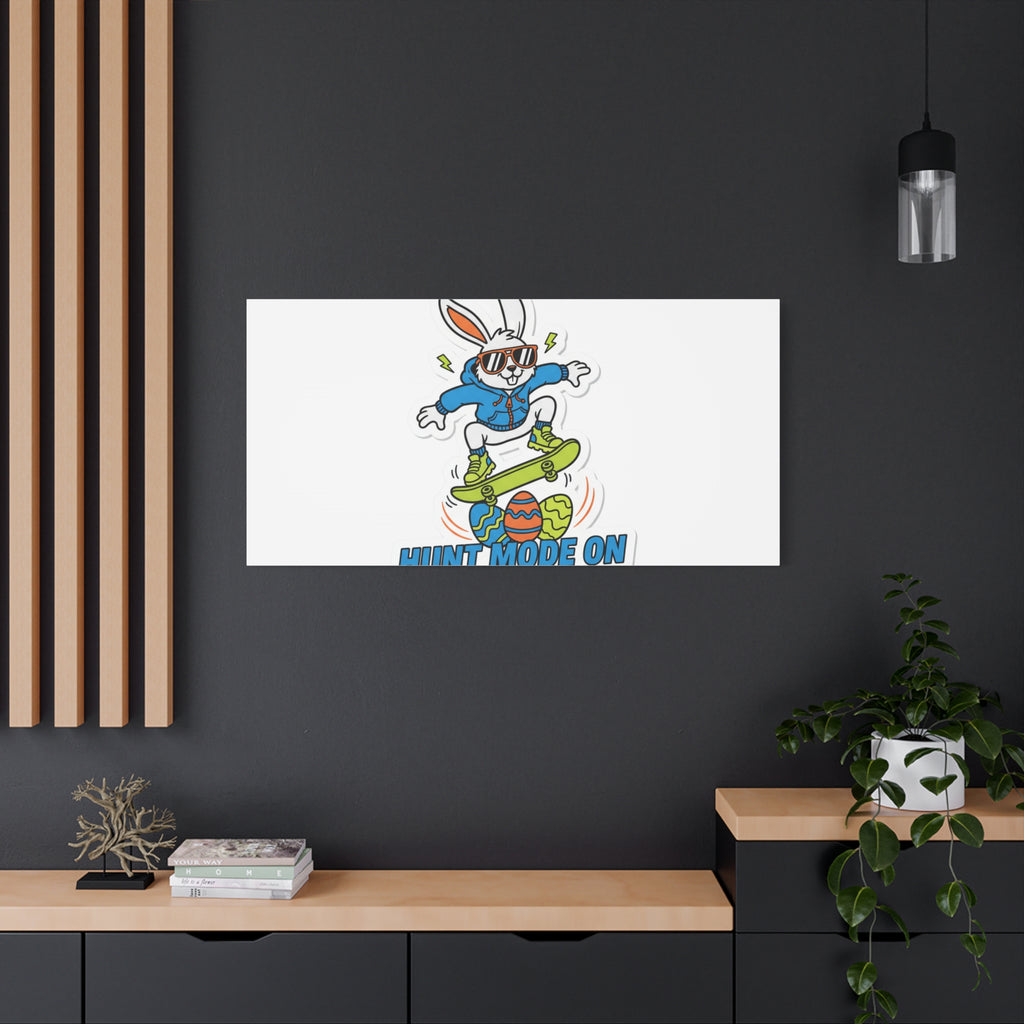Hunt Mode On Easter Graphic Canvas | boys Easter, egg hunter