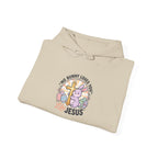 No Bunny Loves You Like Jesus Hoodie | Easter Christian Pastel Retro, Church Humor