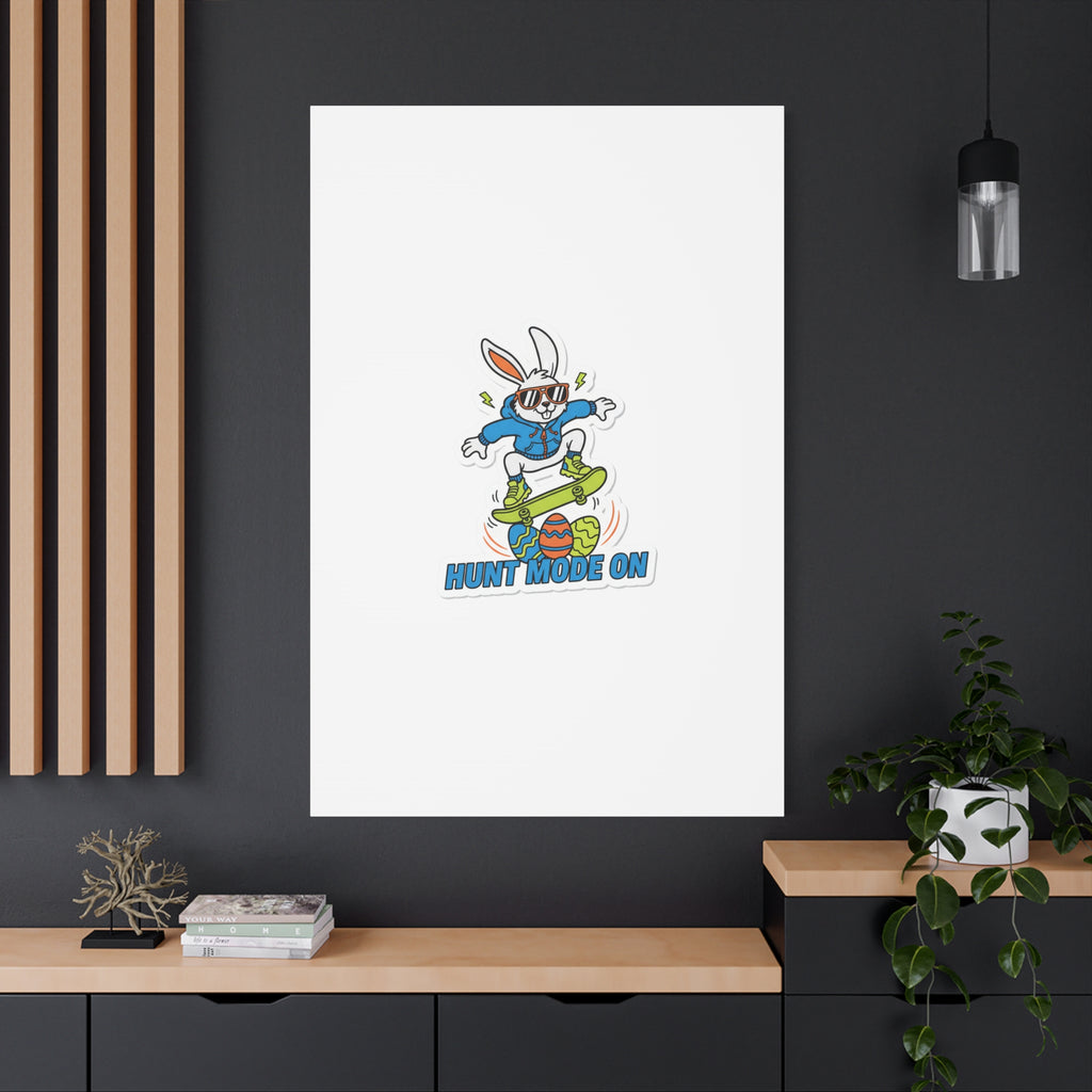 Hunt Mode On Easter Graphic Canvas | boys Easter, egg hunter
