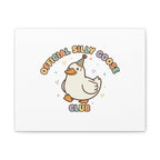 Silly Goose Club Canvas | wholesome meme, cute animal pun