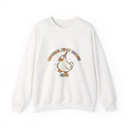 Silly Goose Club Crewneck Sweatshirt | wholesome meme, cute animal pun