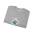 Egg Hunter Skate Bunny Sweatshirt | boys Easter shirt, dinosaur egg, camo Easter