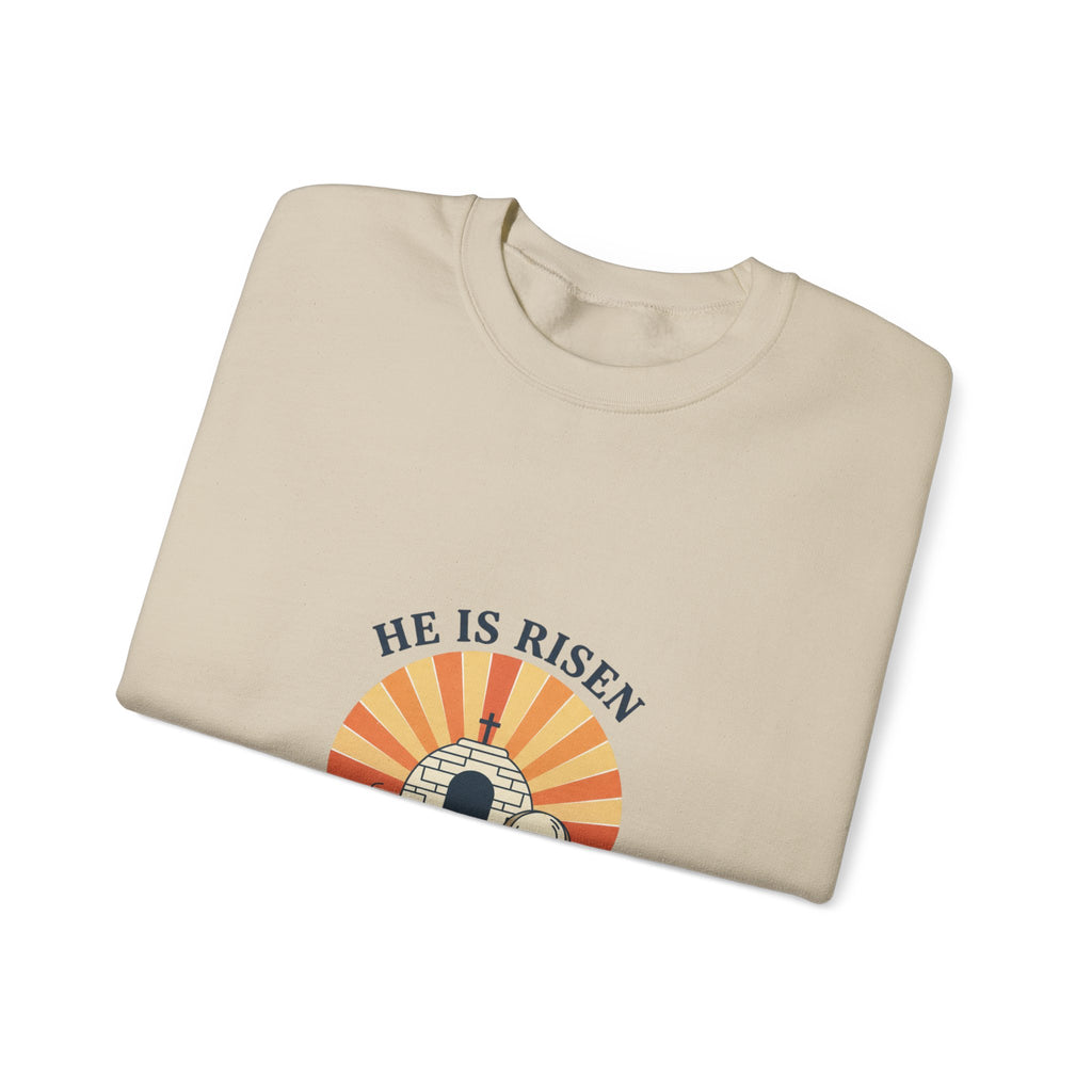 He Is Risen I'm Still Waking Up Sweatshirt | Christian Easter shirt, faith-based humor