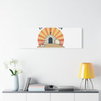 He Is Risen I'm Still Waking Up Canvas | Easter Christian Humor