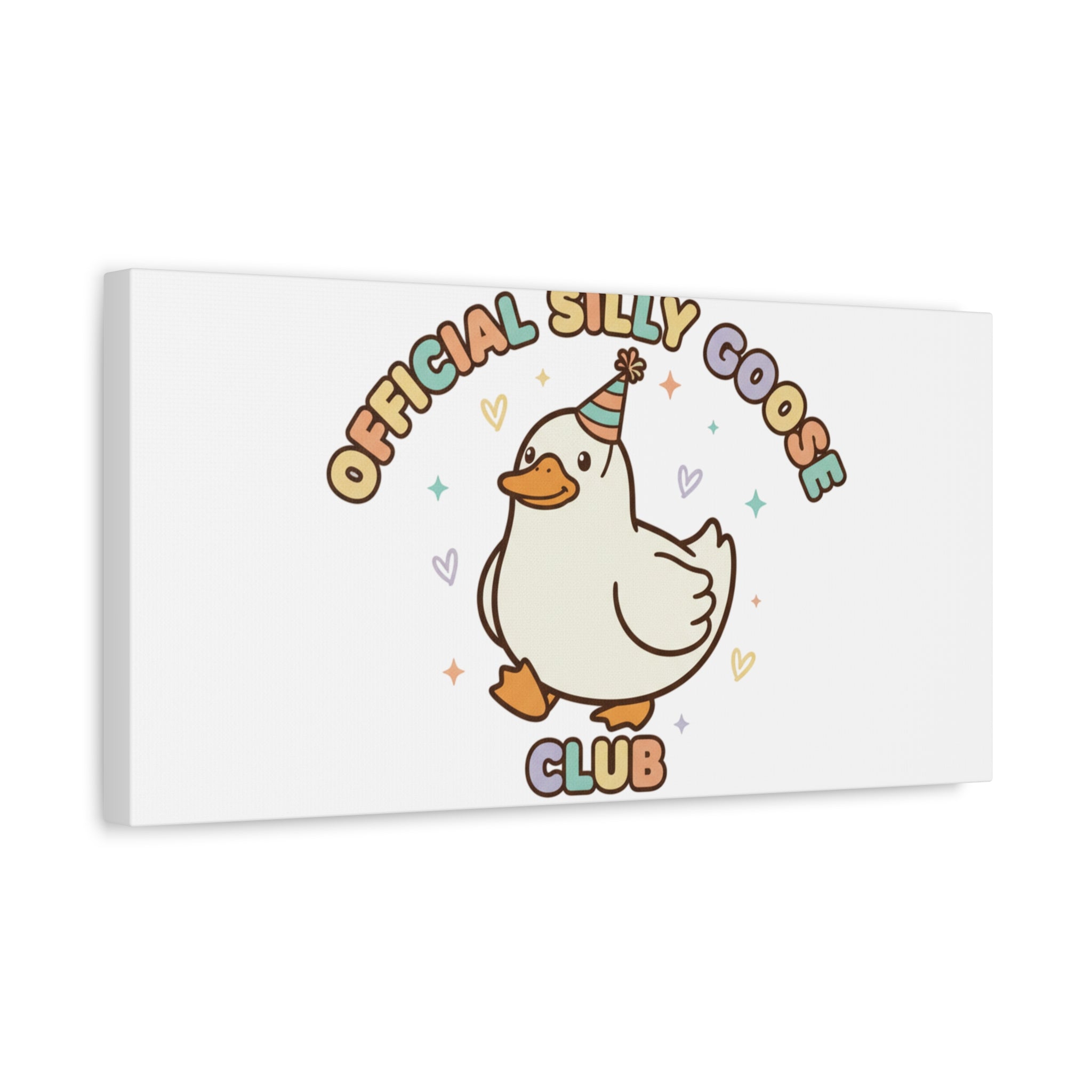 Silly Goose Club Canvas | wholesome meme, cute animal pun