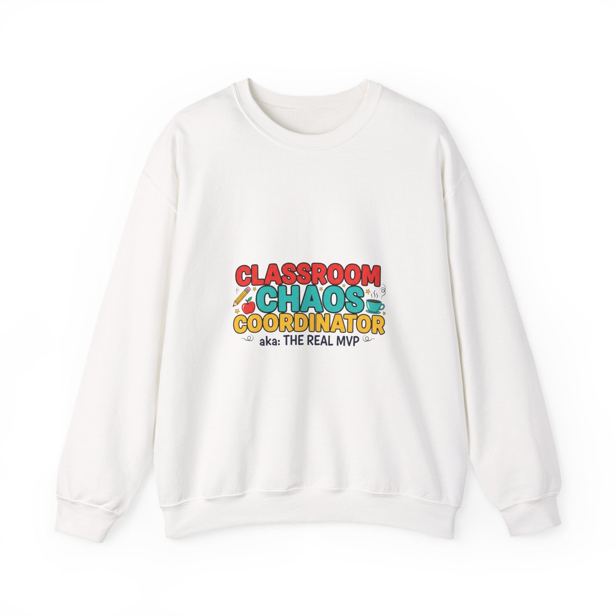 Classroom Chaos Coordinator Crewneck Sweatshirt | teacher appreciation, teacher life