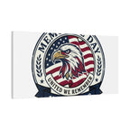 Memorial Day 1776-2026 Canvas | USA 250, vintage distressed patriotic