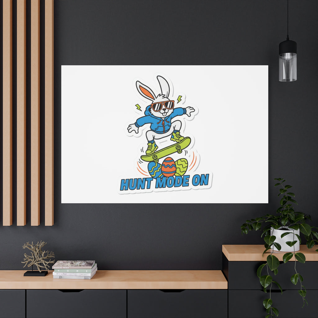 Hunt Mode On Easter Graphic Canvas | boys Easter, egg hunter